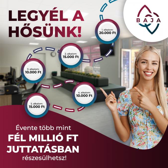 Legyél a hősünk!