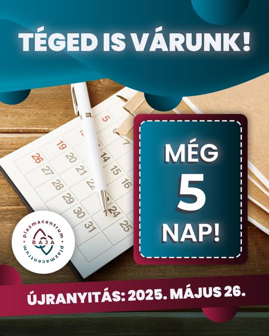 Újranyitás: május 26.